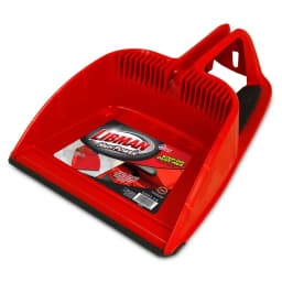 Libman Polypropylene Step-On Dust Pan Red Black - Thumbnail 4