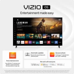 onn 65" Class 4K UHD Powered by VIZIO Smart Television, 65S4V4 - Thumbnail 8