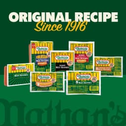 Nathan's Famous Bun Length Skinless Beef Franks, 12 oz - Thumbnail 10