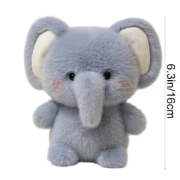 Oioii Oioii Animals Plush Stuffed, Cute little pigs,little elephantsPlush Toys, Stuffed Plush Dolls, Christmas/Birthday Gift - Thumbnail 3