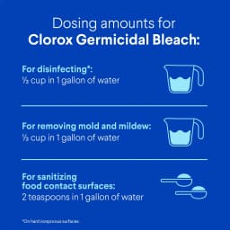 (6 pack) Clorox Germicidal Bleach Cleaner, Regular Scent, 121 fl oz - Thumbnail 7