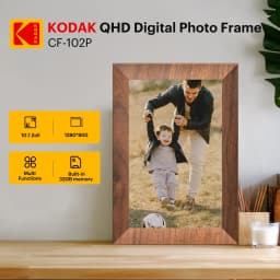 Kodak 10-inch WIFI Digital Picture Frame with 32GB Storage, IPS Touch Screen, Gift for Loved One – Wood - Thumbnail 7