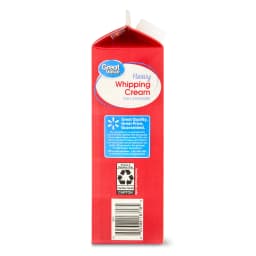 Great Value Heavy Whipping Cream, 32 oz Carton - Thumbnail 5