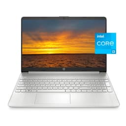 HP 15 15.6" HD Laptop Computer, Intel Core i3-1115G4, 16GB RAM, 512GB PCIe SSD, Bluetooth, Wi-Fi 6 - Thumbnail 1