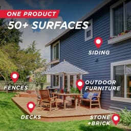 30 SECONDS Outdoor Cleaner, 1 Gallon Concentrate for Concrete Surfaces, Cleans Algae, Mold, Mildew Stains - Thumbnail 5