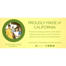 Land O Lakes Salted Butter, 4 Sticks, 1 lb Pack - Thumbnail 2