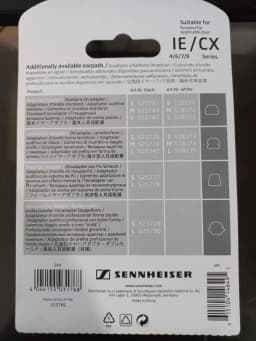 RHEA- Sennheiser Ear Pads Adapters, Large Ie/Cx Series 5 Pairs 10 Pack - Thumbnail 2