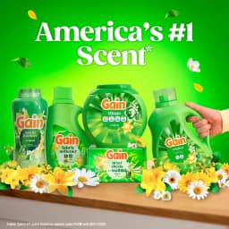Gain Laundry Detergent Liquid, Now with Odor Defense, Original Scent, 132 fl oz, 100 Loads - Thumbnail 8