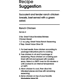 Great Value All Natural Boneless Skinless Chicken Breasts, 3 lb (Frozen) - Thumbnail 6