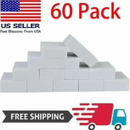 New Knack - 60 Pack Magic Sponge Eraser Cleaning Melamine Multi-Functional Foam Cleaner Us - Thumbnail 1