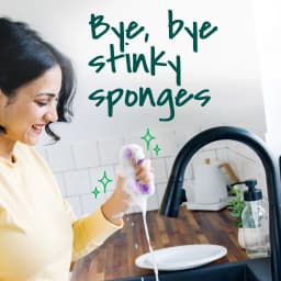 Scotch-Brite Odor Resist Scrub Sponges, Non-Scratch, Rinses Clean, 3 Pack - Thumbnail 10