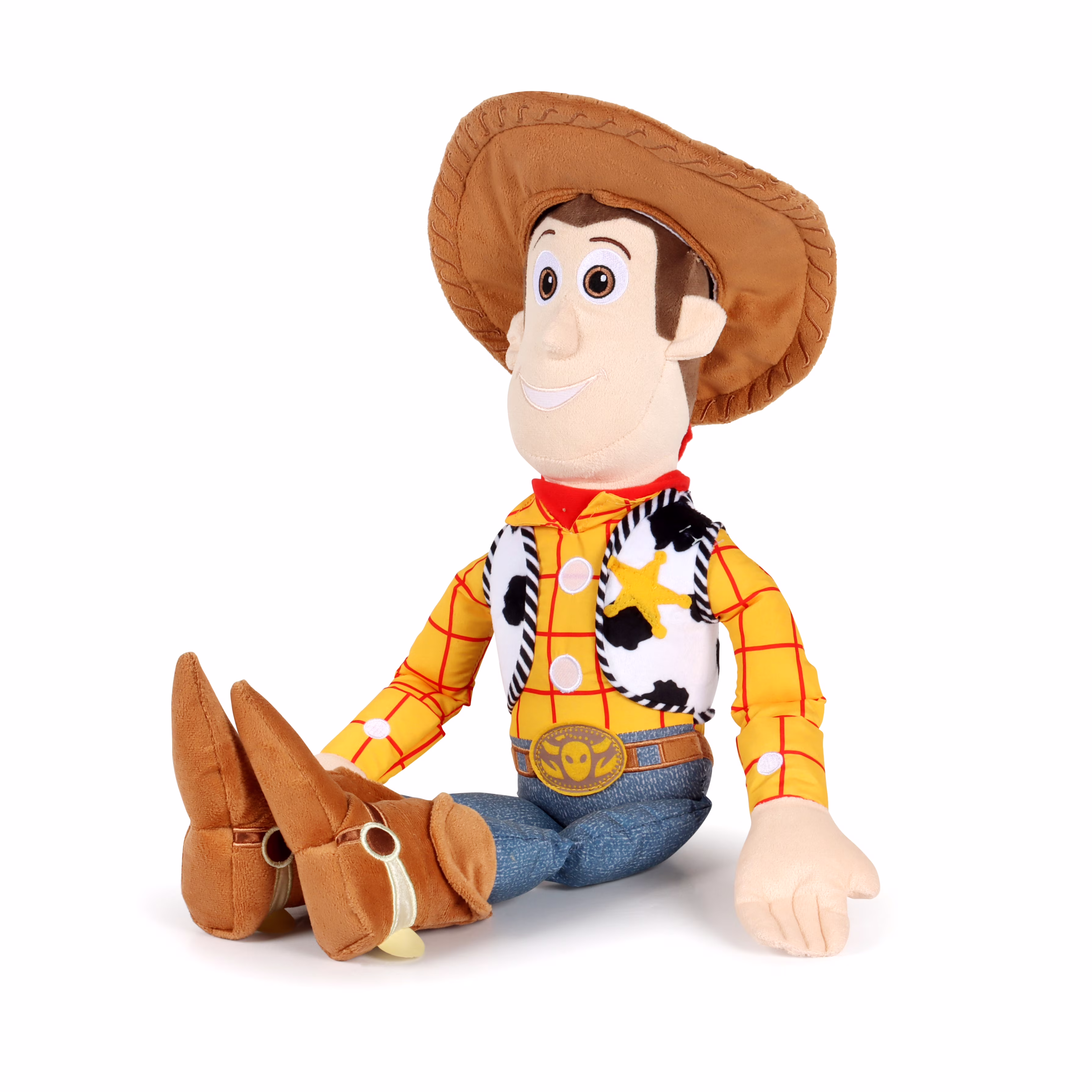 Toy Story Woody Kids Decorative Pillow Buddy, Polyester Velboa, Orange, Disney - Thumbnail 5