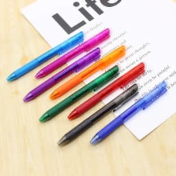 Darzheoy Retractable Erasable Gel Pens, Fine Point 0.7mm Ballpoint Pens, Erasable Gel Ink Pens for Drawing Writing Planner Journaling Office Supplies - Thumbnail 7