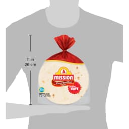 Mission Super Soft Flour Tortillas, Fajita Size, 20 Count - Thumbnail 5