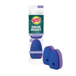 Scotch-Brite Odor Resist Dishwand Refills, Non-Scratch, Rinses Clean, 2 Pack - Thumbnail 1