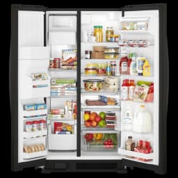 Whirlpool WRS321SDHV 21 Cu. Ft. Freestanding Side-By-Side Refrigerator - Thumbnail 2