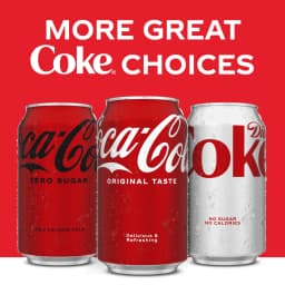 Coca-Cola Soda Pop Cans, 12 fl oz, 24 Pack - Thumbnail 5