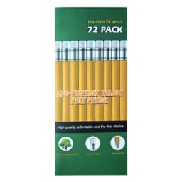 72PCS/Set Unsharpened Natural Wood Pencils, Blank Wooden Drawing Pencils for Office Drafting, DIY Crafts & General Sketching - Thumbnail 2