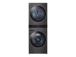 LG WashTower™ 4.5 cu ft High-Efficiency Front Load Washer & 7.4 cu ft Gas Dryer Set, White - Thumbnail 1