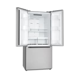 18.5 cu. ft. Stainless-Steel French Door Refrigerator in Silver, Auto Defrost, Energy Star, Digital Temperature Control - Thumbnail 4