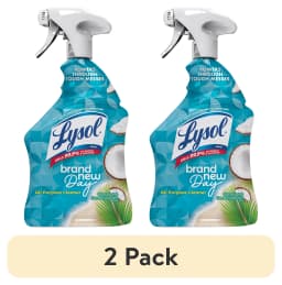 (2 pack) Lysol® All-Purpose Cleaner, Sanitizing and Disinfecting Spray, to Clean and Deodorize, Coconut & Sea Minerals Scent, 32 fl oz - Thumbnail 1