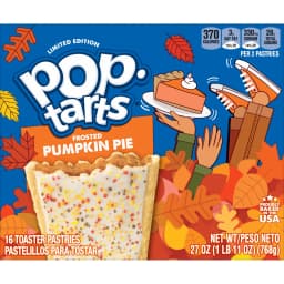 Pop-Tarts Frosted Pumpkin Pie Toaster Pastries, Breakfast Foods, Shelf-Stable, 27 oz (16 Count) - Thumbnail 8