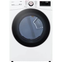 LG DLEX4000W 7.4 Cu. Ft. Ultra Large Capacity Smart wi-fi Enabled Front Load Electric Dryer with TurboSteam - Thumbnail 1