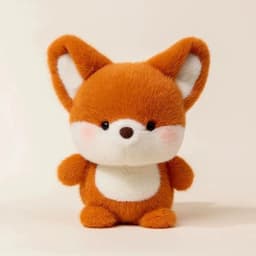 YiJuHui 1pcs Plush Realistic Fox Stuffed Animal Ultra Soft Sleep Aid Anxiety Relief Companion Toy for Adults - Thumbnail 5