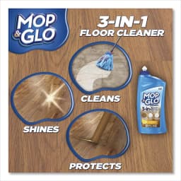 MOP & GLO Ready to Use Multi-Surface Floor Cleaner, Fresh Citrus Scent, 32 oz Bottle, Each - Thumbnail 9