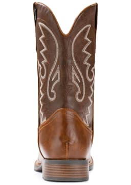 IUV Cowboy Boots For Men Western Boot Durable Fashionable Retro Classic Embroidered Pull On Slip Resistant Boots - Thumbnail 4