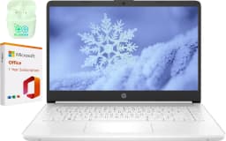 HP 14" Business & Student Laptop with 1-Year Microsoft Office 365, 4-Cores Intel Processor, 64GB SSD, 4GB RAM - Thumbnail 1