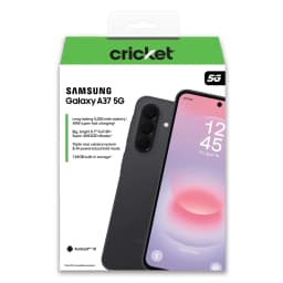 Cricket Samsung Galaxy A37 128GB, 6GB RAM (Prepaid), Black - Thumbnail 6