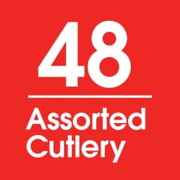 Great Value Plastic Everyday Clear Assorted Cutlery, 48 Count includes 16F/16S/16K - Thumbnail 5
