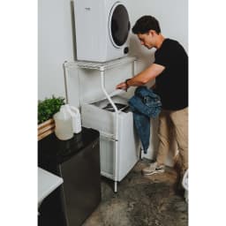 Magic Chef MCSDRY15SE Compact 1.5 Cuft. Electric Dryer - Thumbnail 4