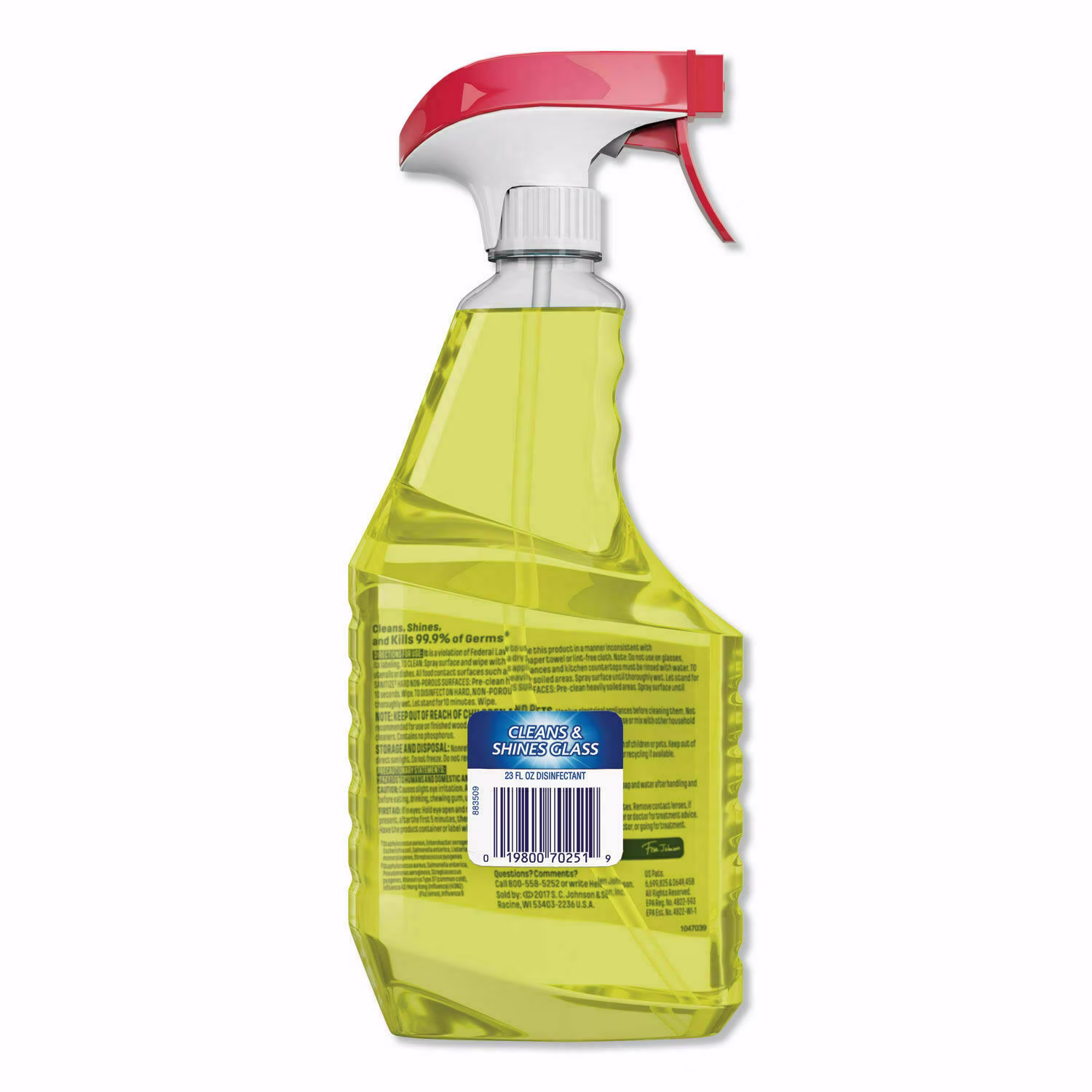 3 Bottles of Windex Multi Surface Cleaner Kills 99.9% Germs 23 Oz Total 69 Oz - Thumbnail 5