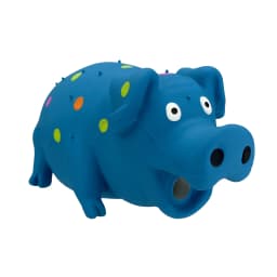 Vibrant Life Multicolor Pig Latex Dog Toy, Chew Level 1 - Thumbnail 2