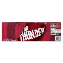 Great Value Dr Thunder Soda Pop, 12 fl oz, 12 Pack Cans - Thumbnail 6