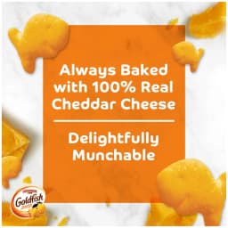 Goldfish Cheddar Crackers, Snack Pack, 1 oz, 30 Count Multi-Pack Box - Thumbnail 4