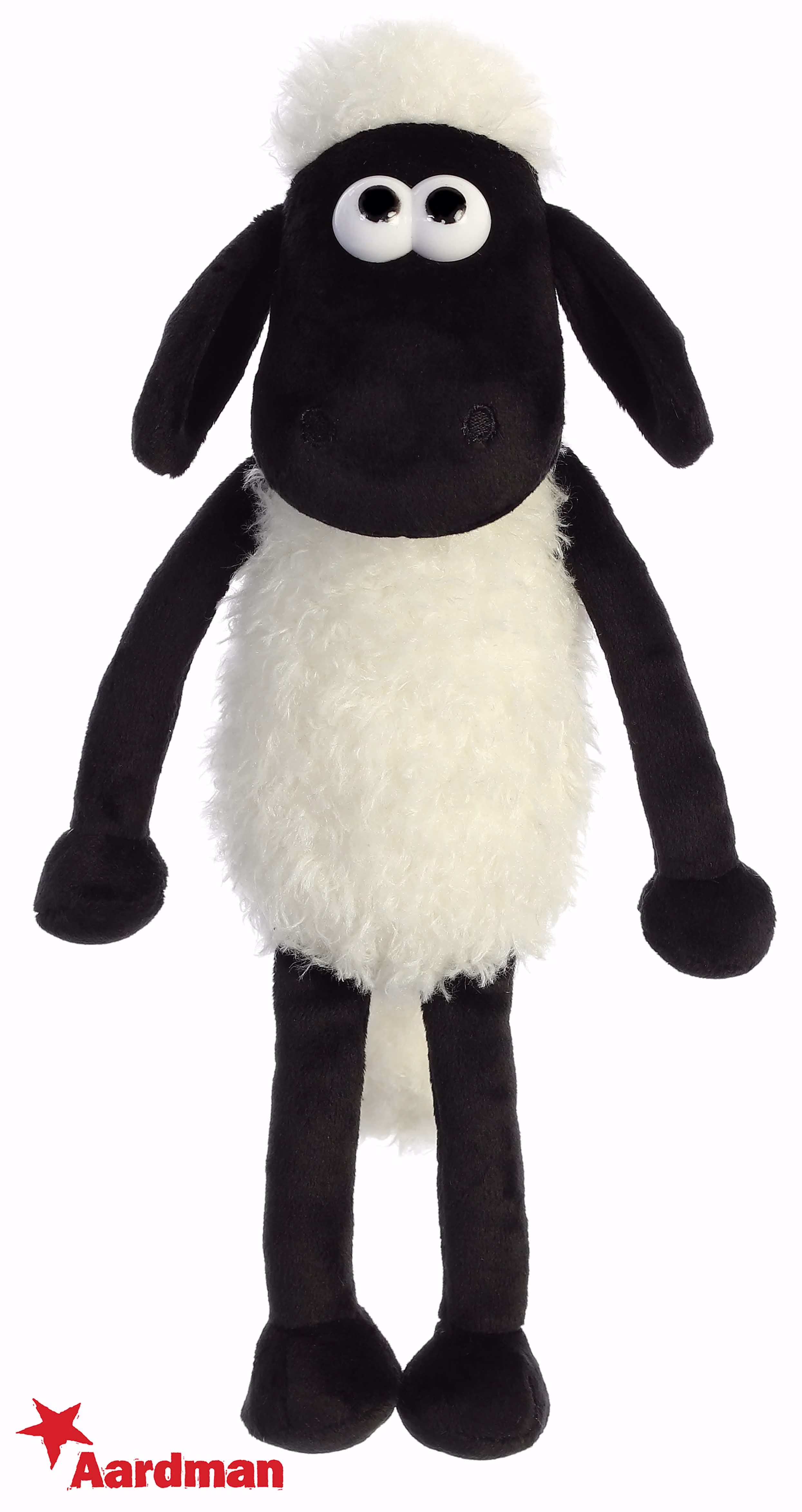 Aurora - Medium White Shaun The Sheep - 11" Shaun The Sheep - Playful Stuffed Animal - Thumbnail 4