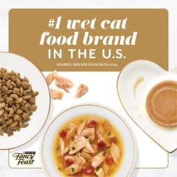 Purina Fancy Feast Petites Seared Salmon Entree with Spinach in Gravy Wet Cat Food, 2.8 oz, 12 Pack - Thumbnail 8