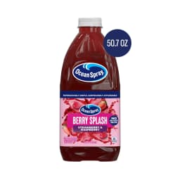 Ocean Spray Berry Splash Strawberry & Raspberry 50.7 fl oz Bottle - Thumbnail 1