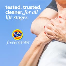 Tide Free & Gentle Laundry Detergent Liquid, 166 fl oz, 126 Loads - Thumbnail 10
