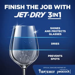 (2 pack) Finish Jet-Dry Rinse Aid, Dishwasher Rinse Agent and Drying Agent, 16 oz - Thumbnail 4