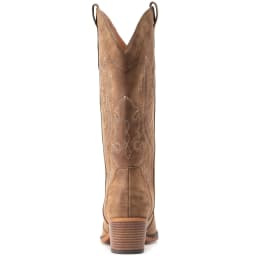 Cowboy Boots For Women Western Cowgirl Boots with Chunky Heel Mid Calf Snip Toe Ideal for low insteps - Thumbnail 4