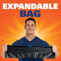 Hefty Ultra Strong 30 gallon Trash Bags, Black Large Trash Bags, White Pine Breeze Scent, 20 Bags - Thumbnail 7