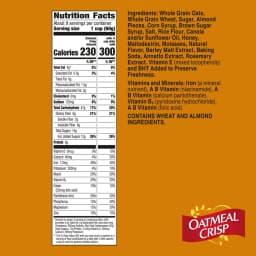 Oatmeal Crisp Heart Healthy Cereal, High Fiber Cereal Made with Whole Grain, 19.7 oz - Thumbnail 8