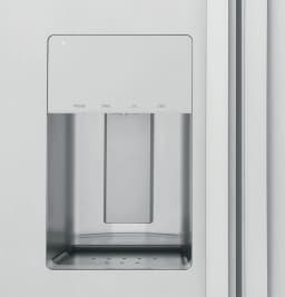 GE PSB42YSNSS 24.5 Cu.Ft. Built-In Side-by-Side Refrigerator with External Water Dispenser - Thumbnail 3