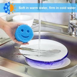Scrub Daddy Colors 8 Pack Assorted Colors Scratch-Free Multipurpose Sponge BPA Free & Made with Polymer Foam - Stain & Odor Resistant Kitchen Dish - Thumbnail 3