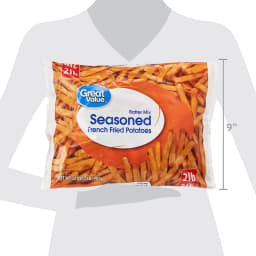 Great Value Seasoned French Fried Potatoes, 32 oz Bag (Frozen) - Thumbnail 7