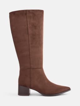 Scenario Women's Tall Block Heel Boots - Thumbnail 1
